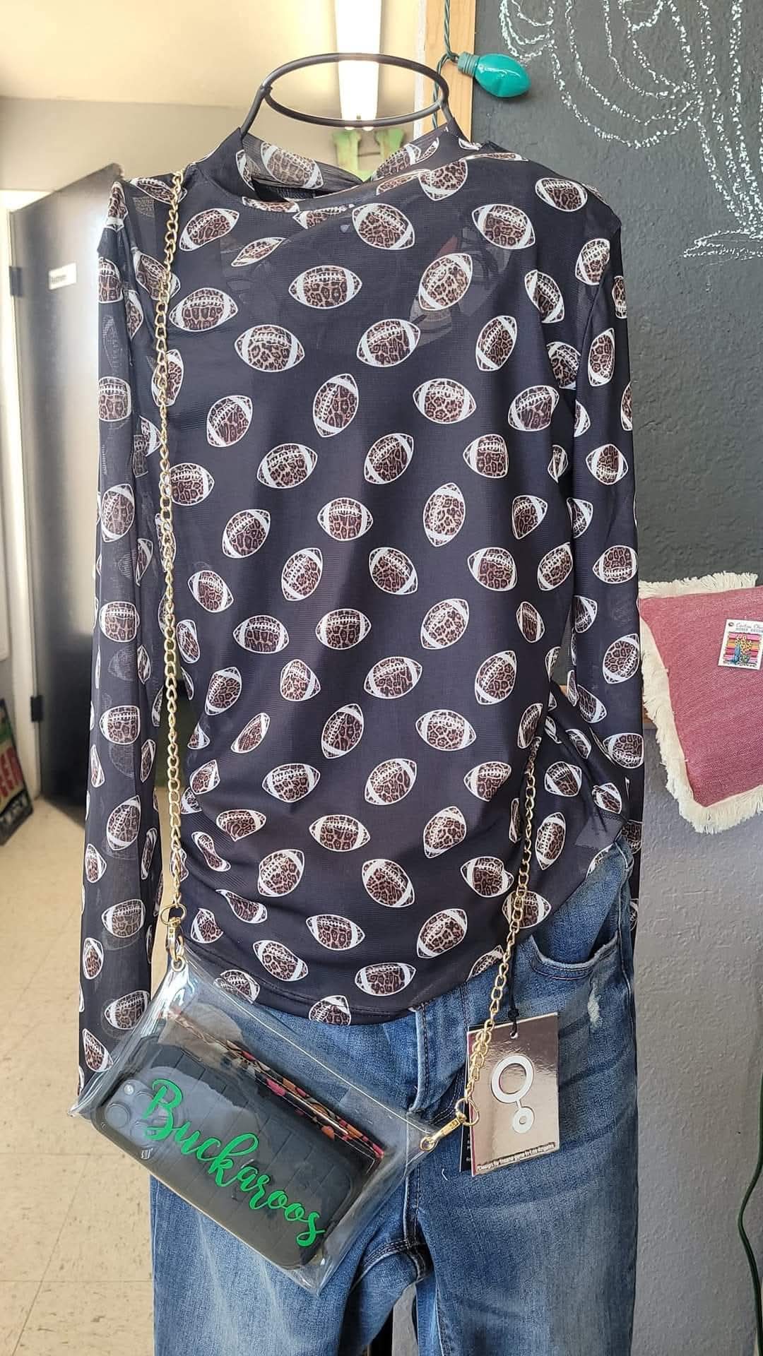 Buckaroo Clear Fan Bag