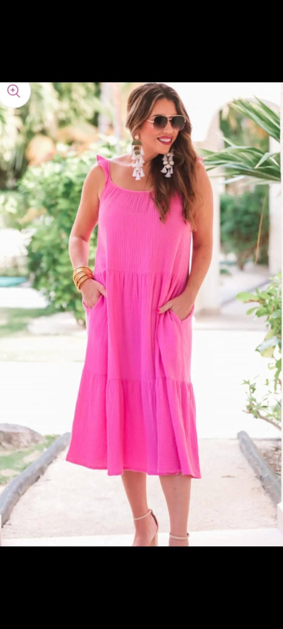 Rosetta Beach Gauze Dress