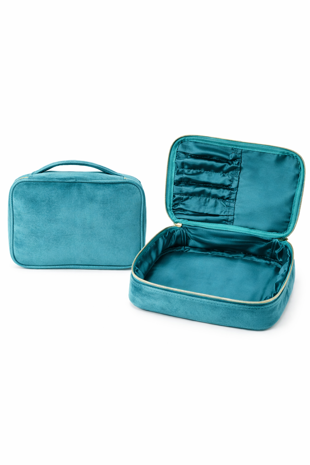 The Teal Touch Cosmetic Case