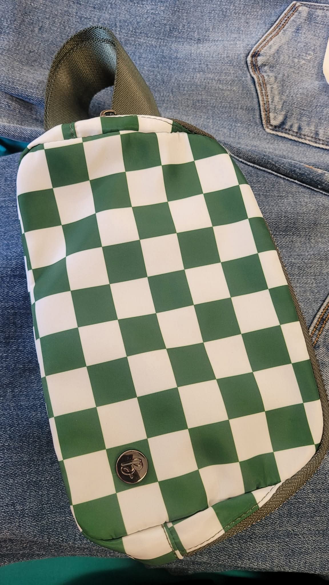 The Checker Chic Bum Bag