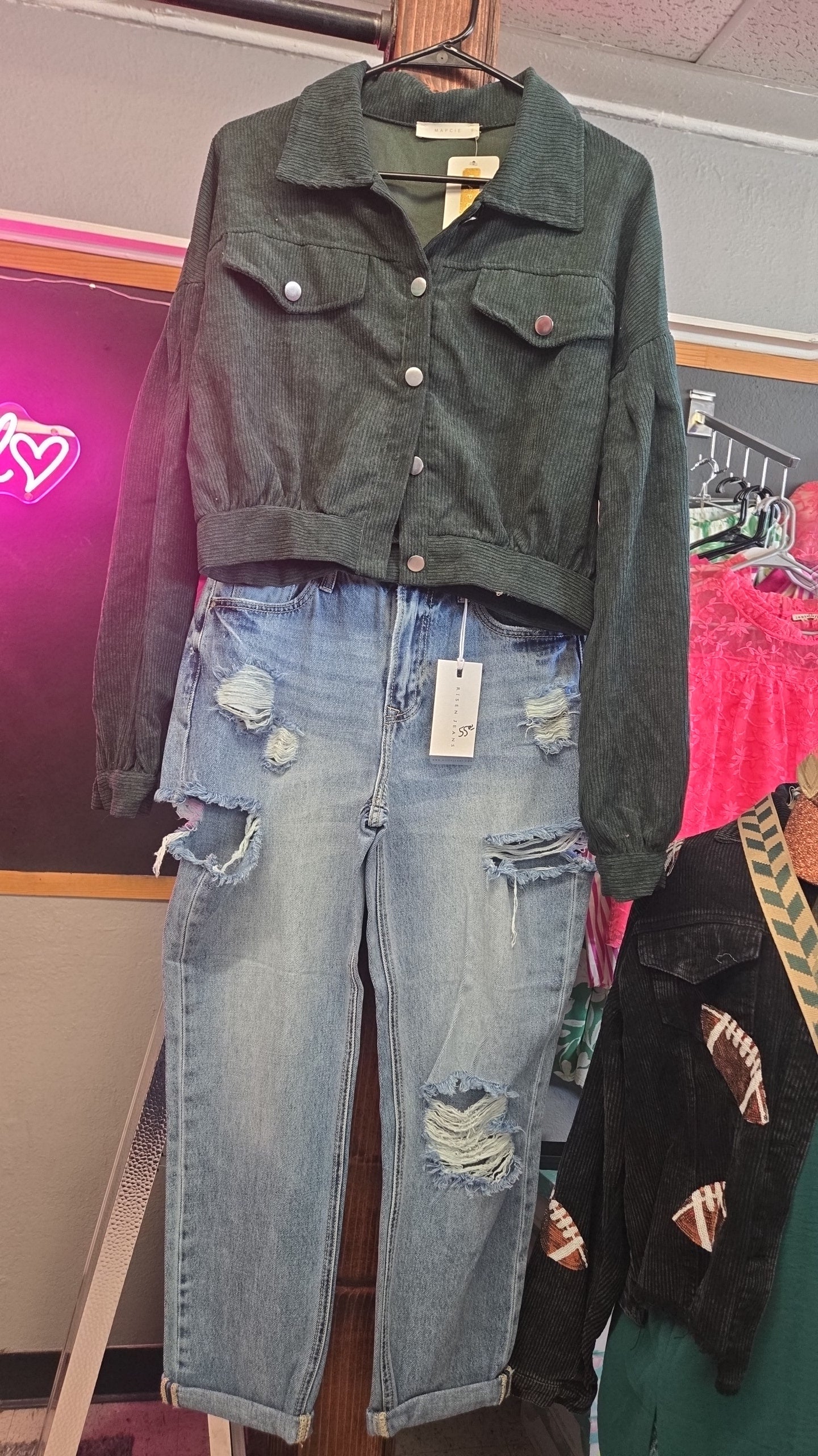 Tori Rose Barrel Jeans