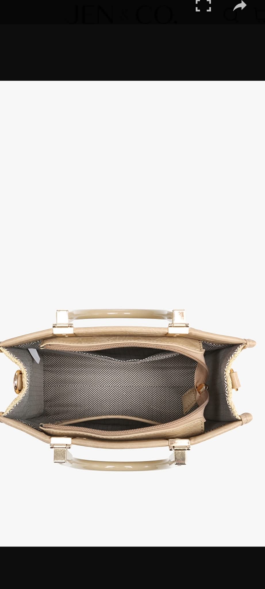 Golden Hour Woven Bag