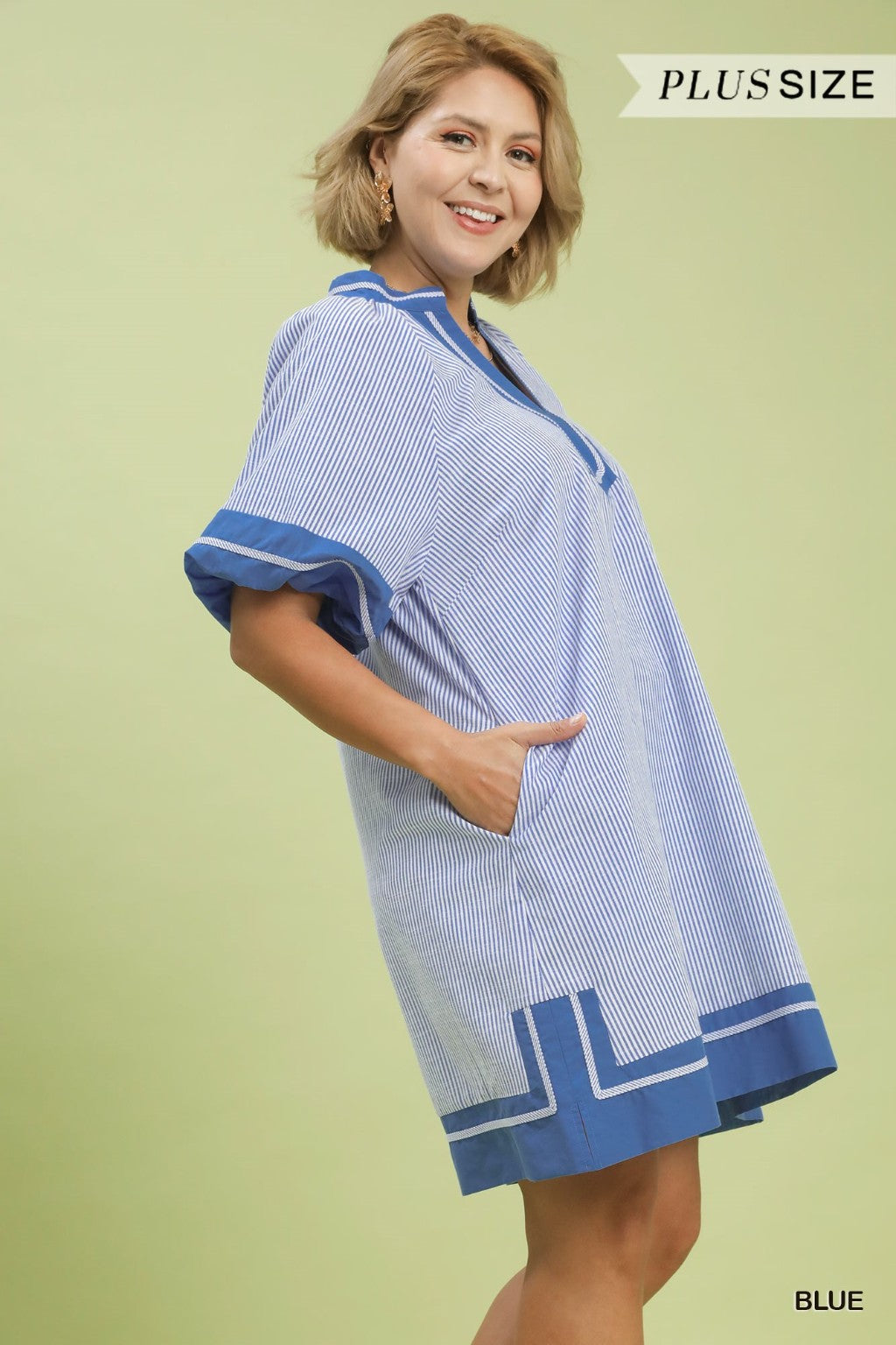 Coastal Breeze Plus Size Dress
