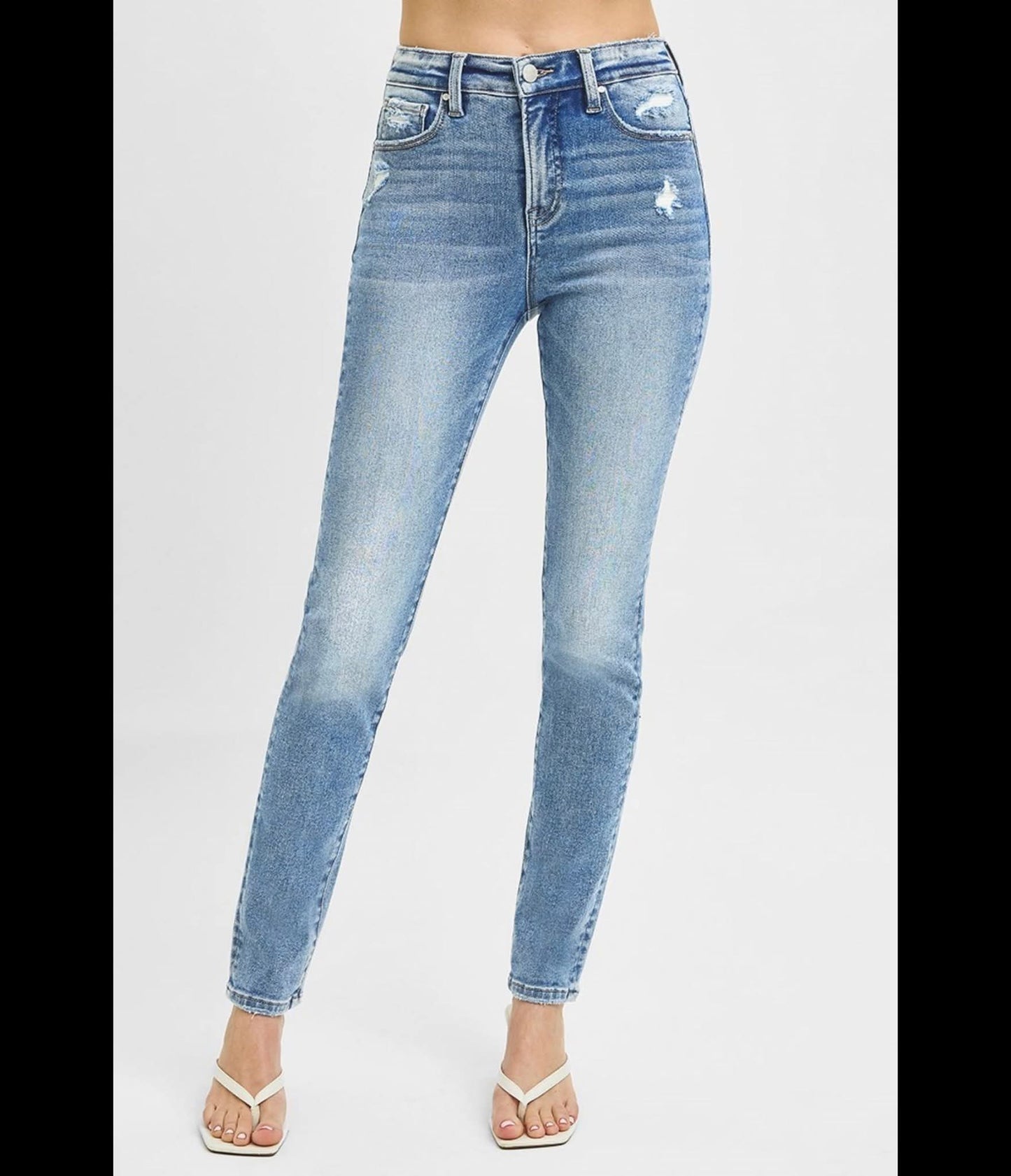 Light wash Luxe Skinnies