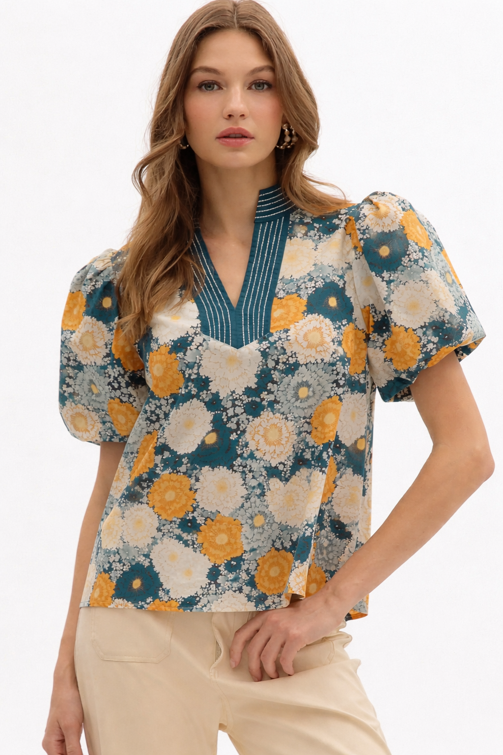 Golden Garden Blouse