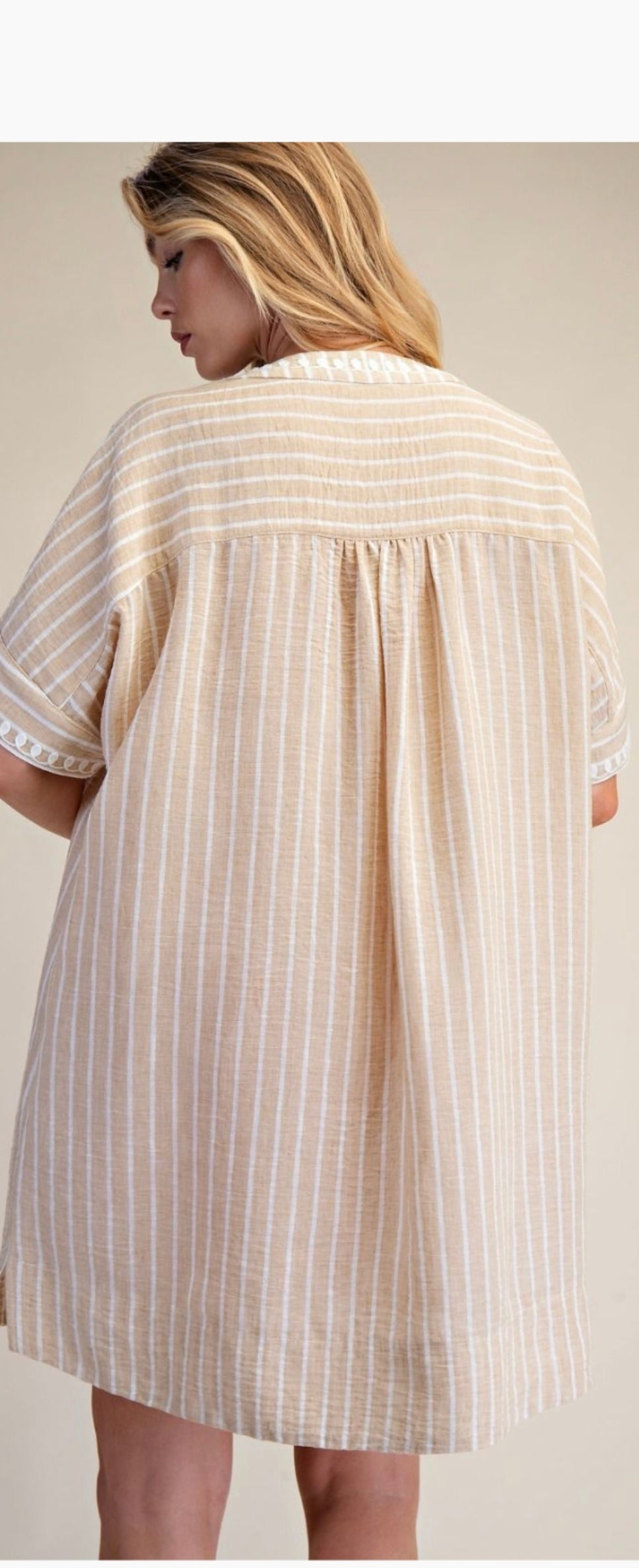 Sweet Magnolia Embroidered Dress