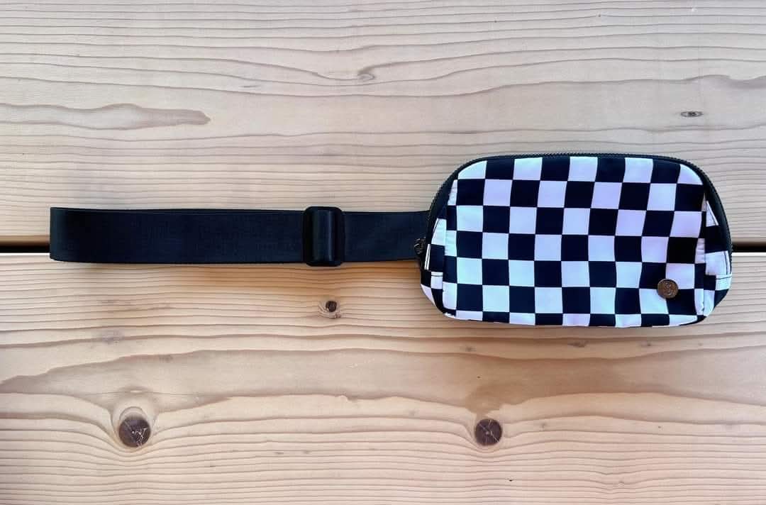The Checker Chic Bum Bag