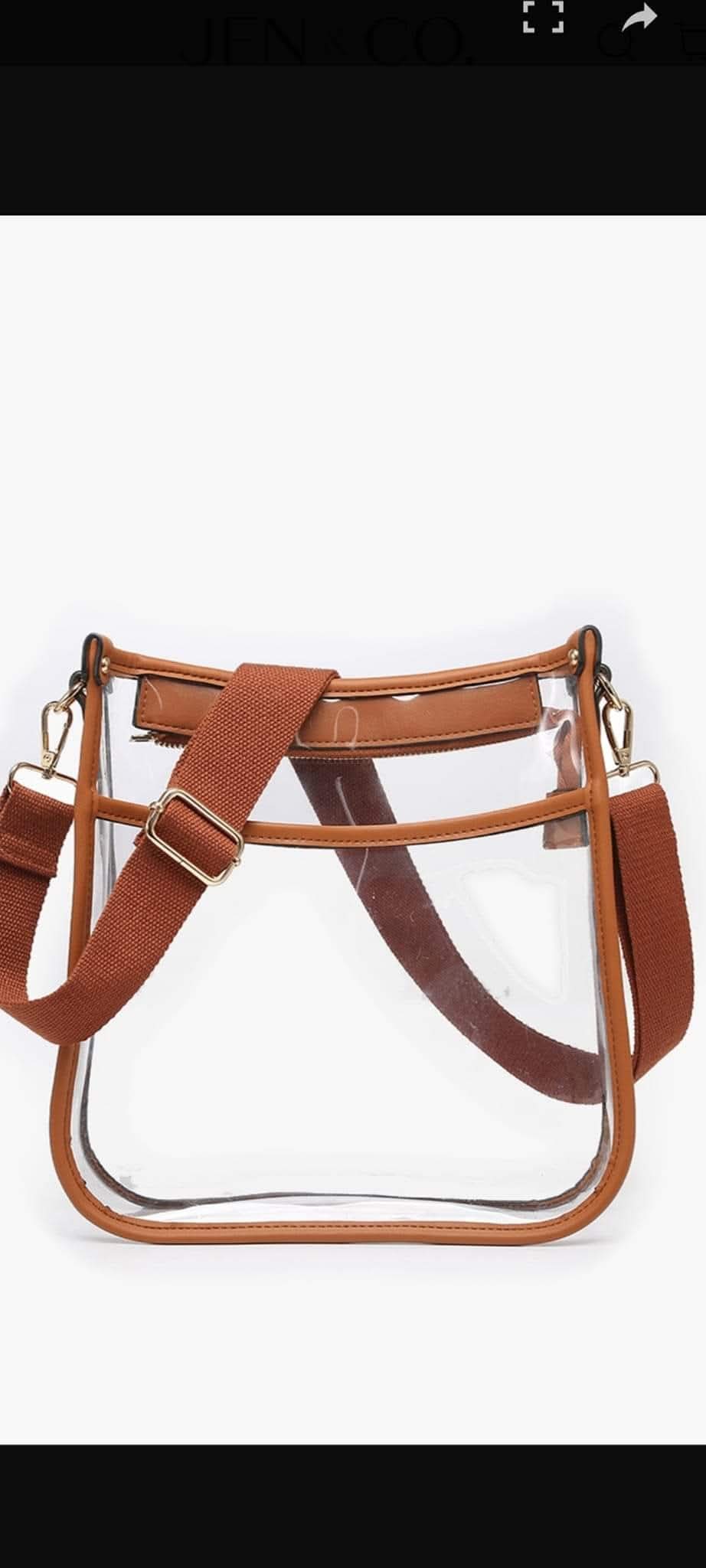 Stadium Chic Clear Bag