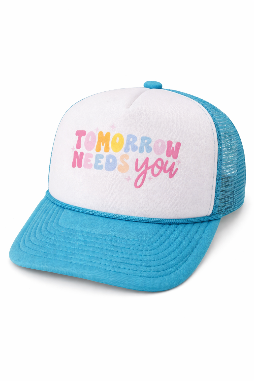The Turquoise Always Ponytail Cap