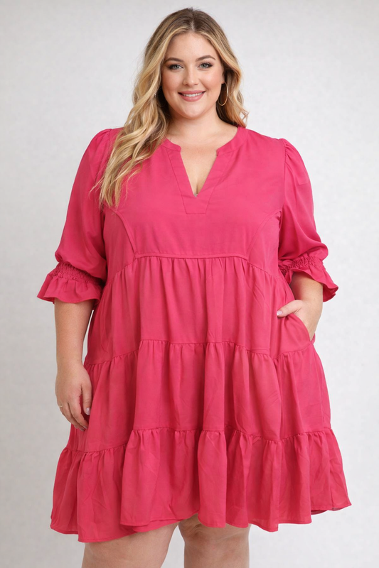 Pretty Pink Petal Dress