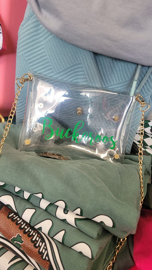 Buckaroo Clear Fan Bag