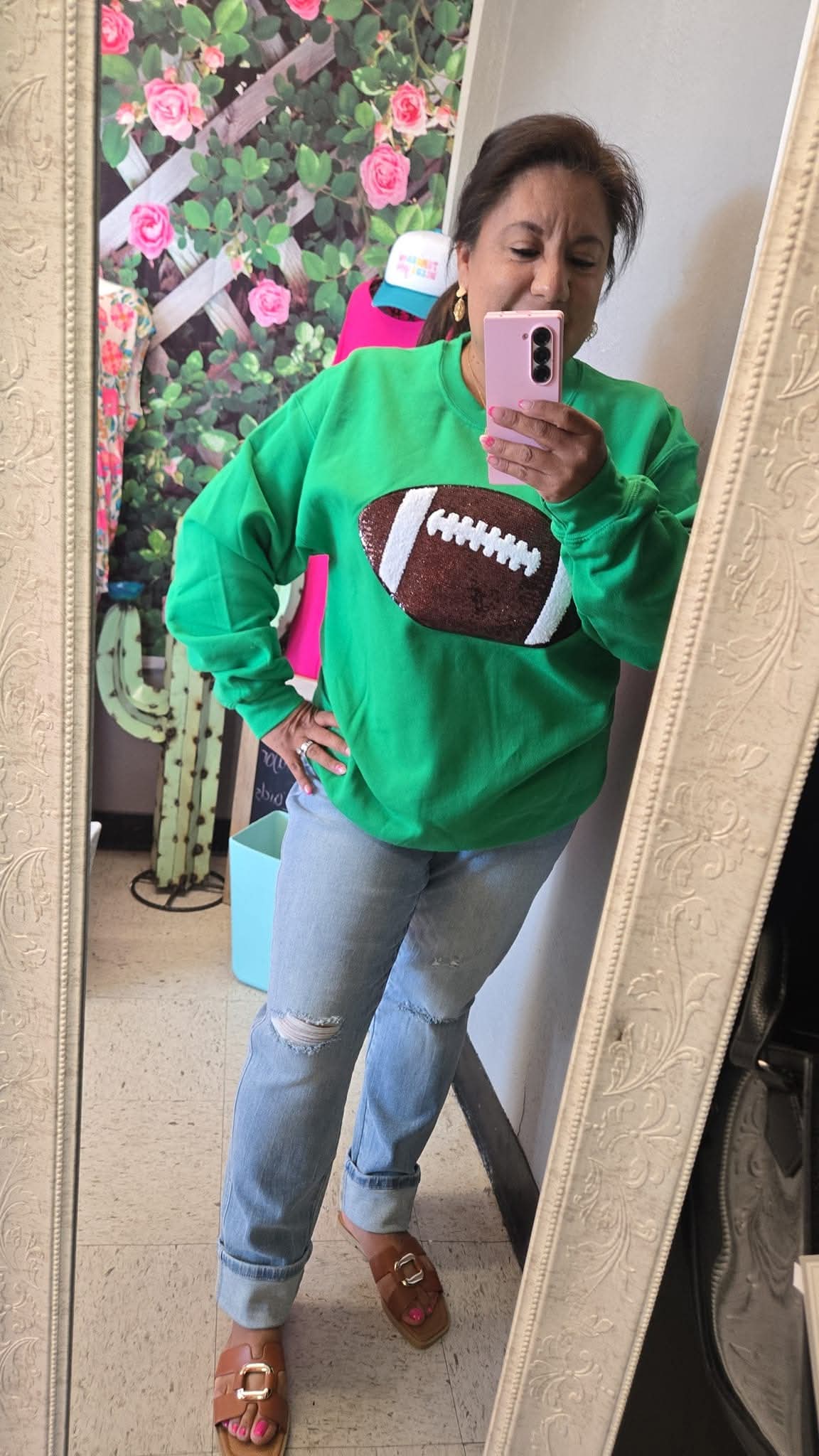 Kelly green Friday Night Lights Sweatshirt