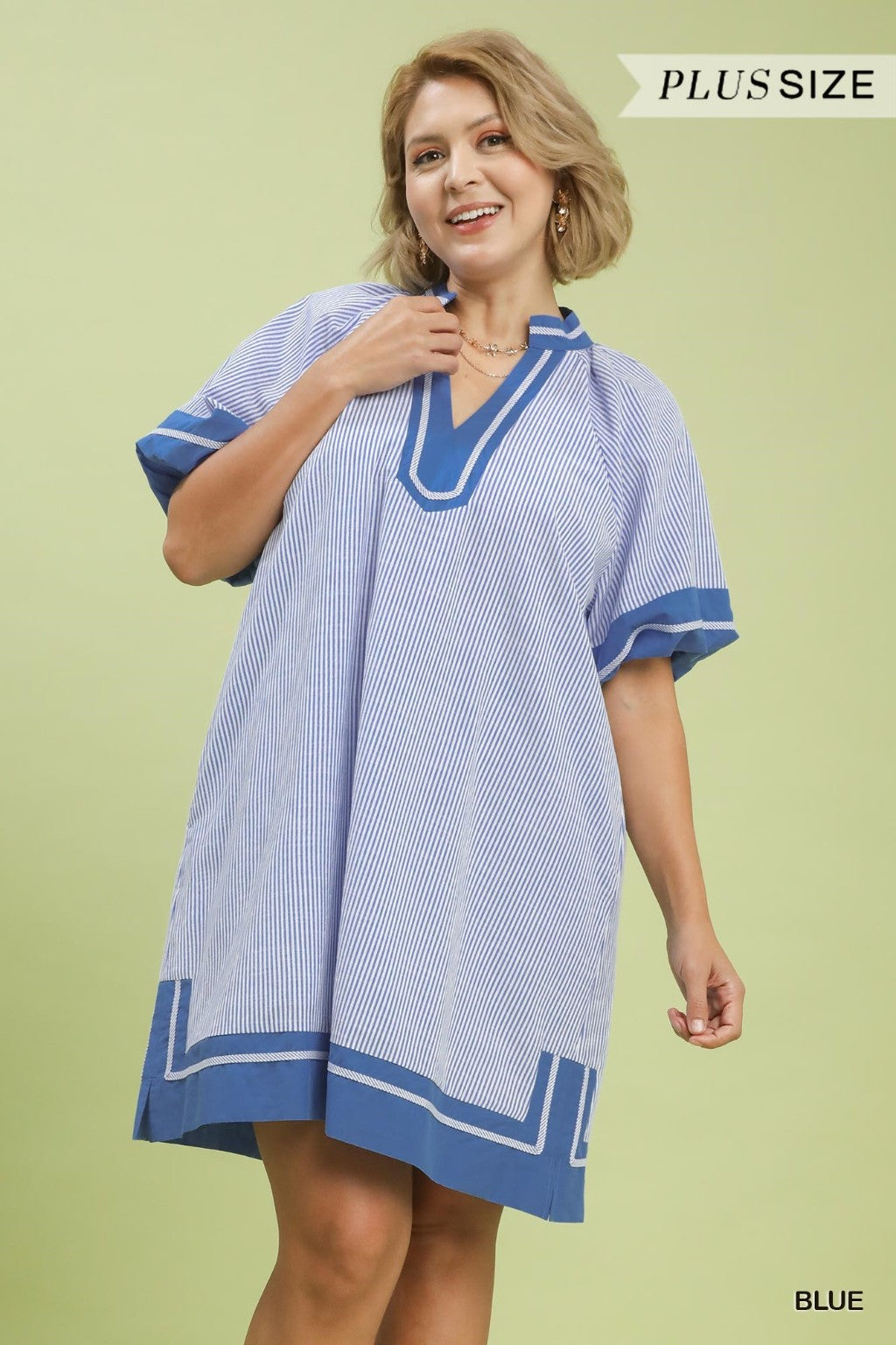 Coastal Breeze Plus Size Dress