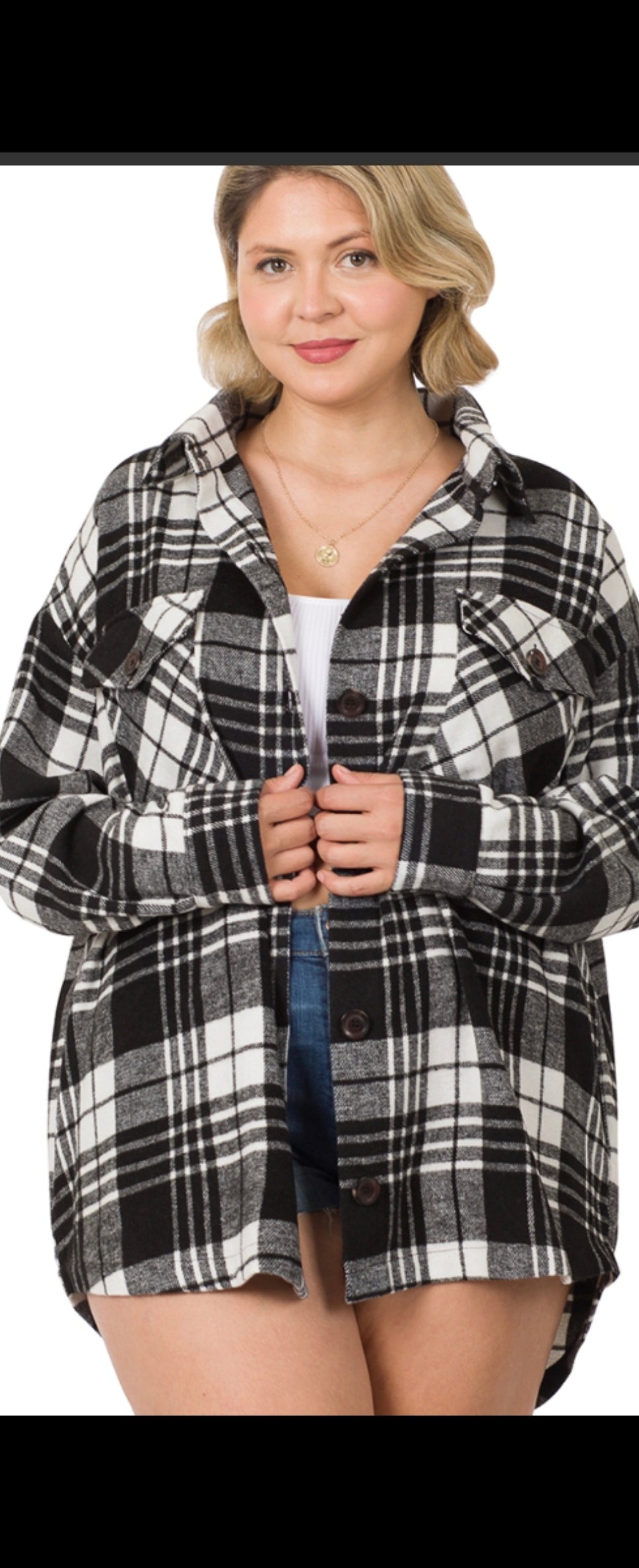 Emma Curvy Flannel