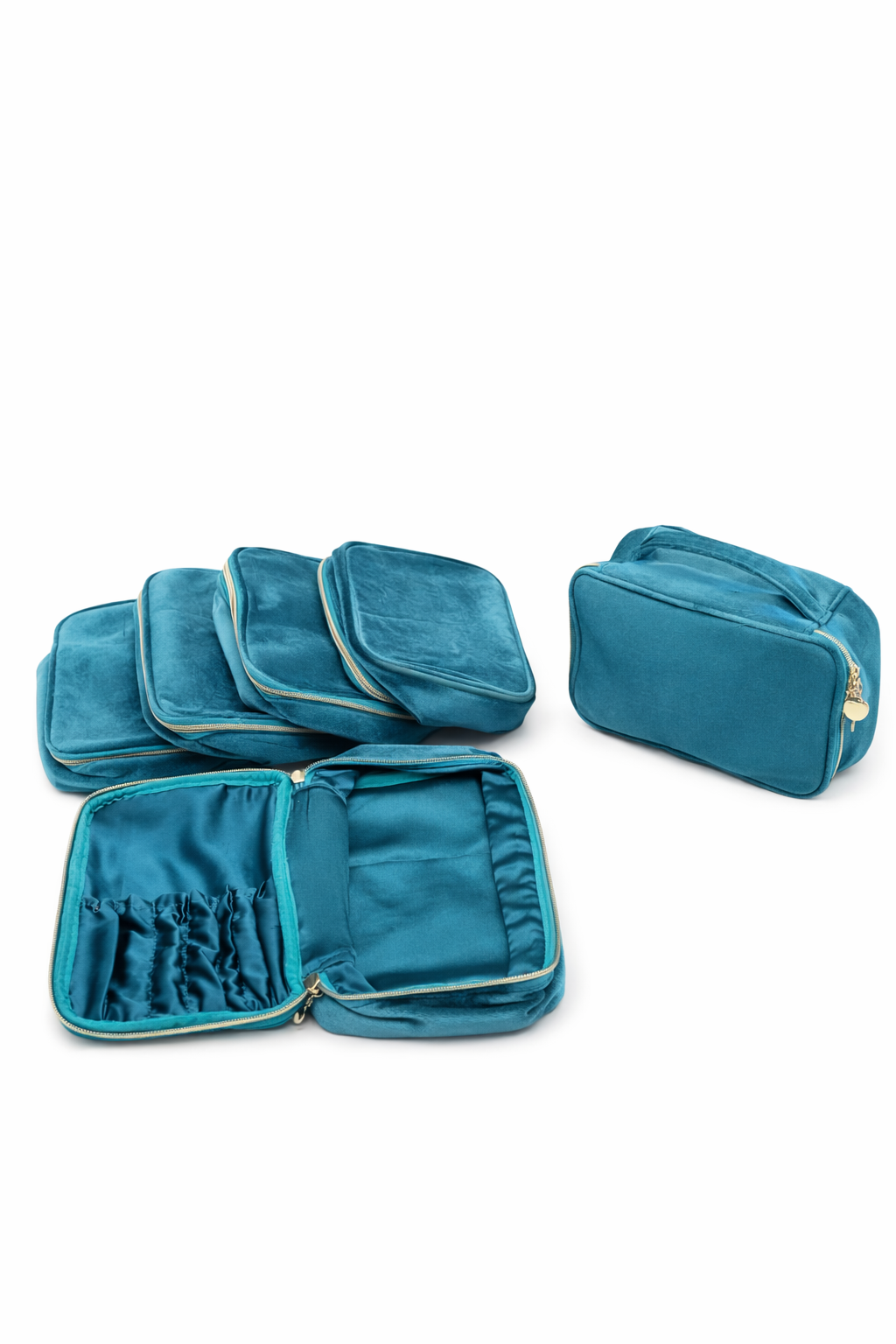 The Teal Touch Cosmetic Case