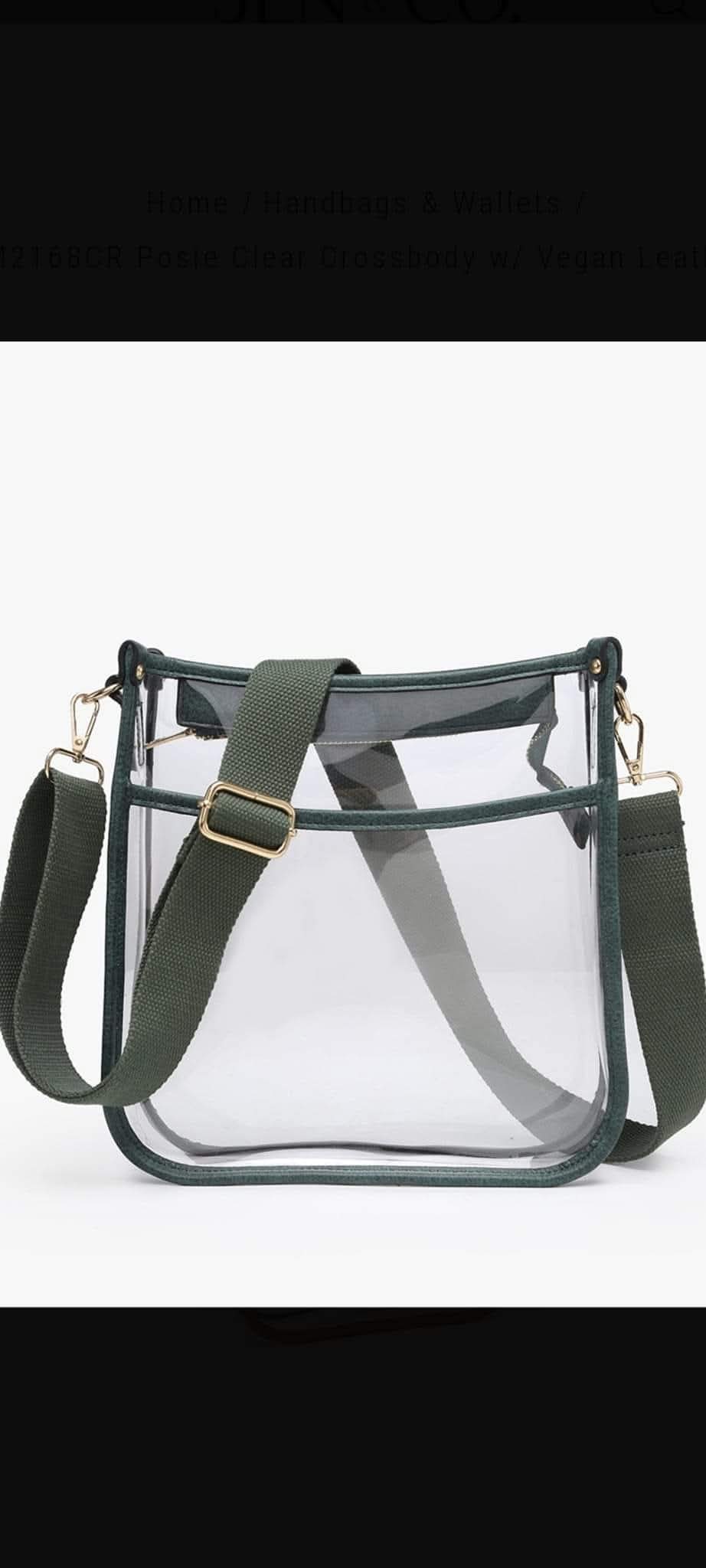 Stadium Chic Clear Bag